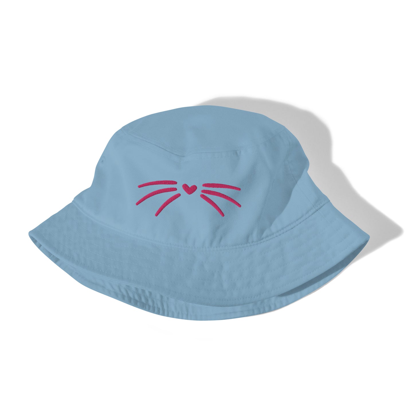 Organic kitty whisker bucket hat
