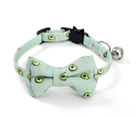 Fun Fruits Bow Tie Cat Collar
