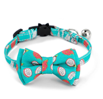 Fun Fruits Bow Tie Cat Collar