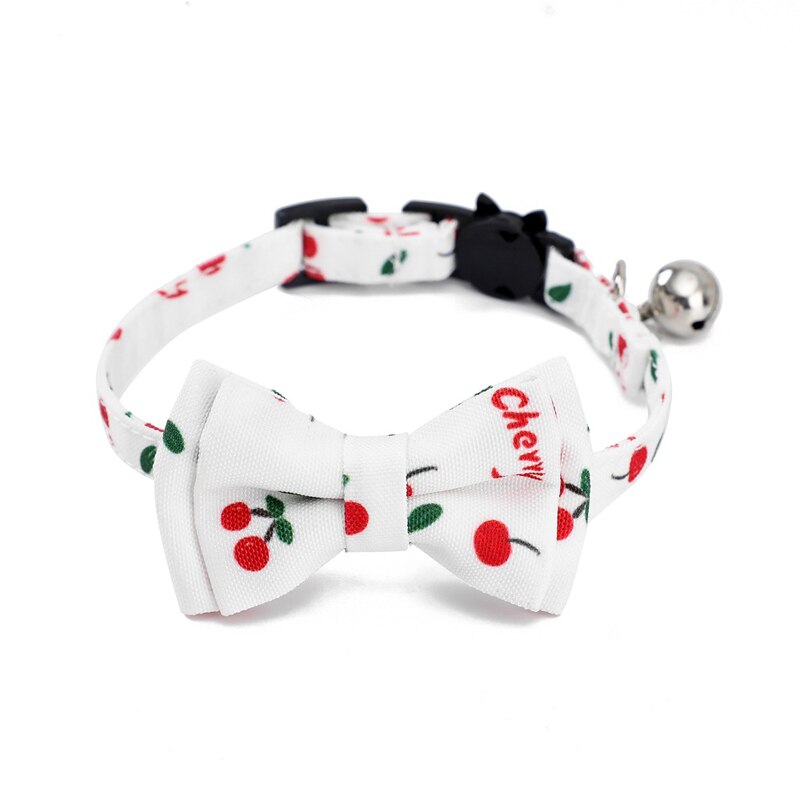 Fun Fruits Bow Tie Cat Collar