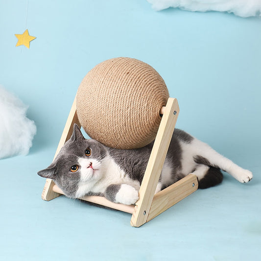 Wear-Resistant Cat Scratcher Ball
