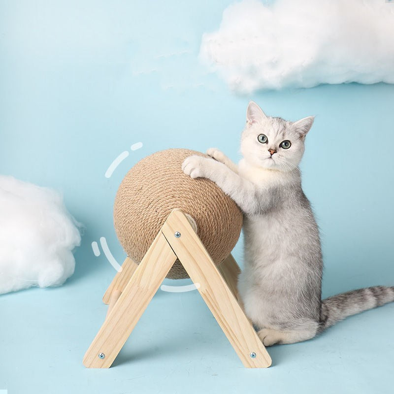 Wear-Resistant Cat Scratcher Ball