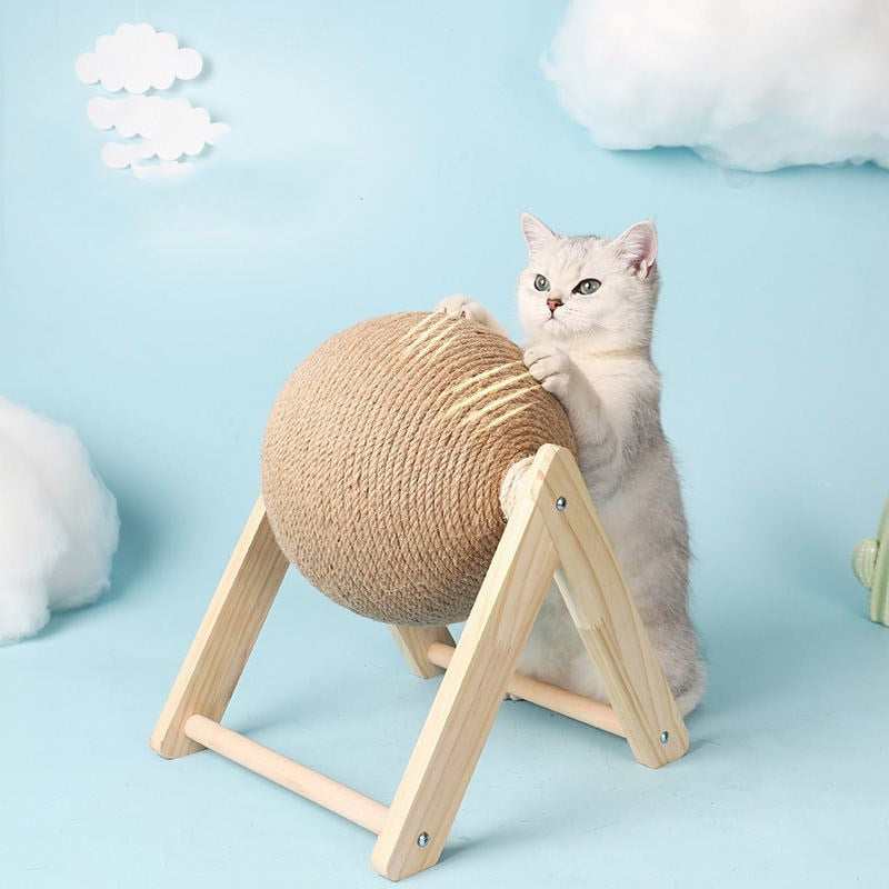 Wear-Resistant Cat Scratcher Ball