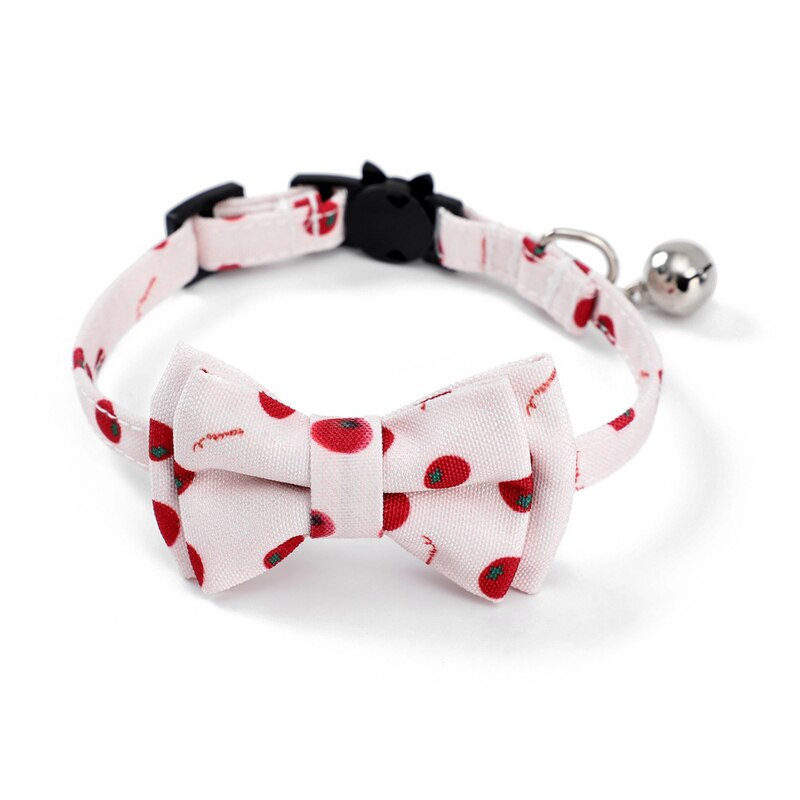 Fun Fruits Bow Tie Cat Collar