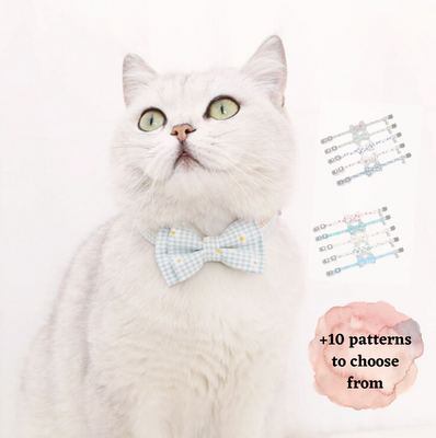 Fun Fruits Bow Tie Cat Collar